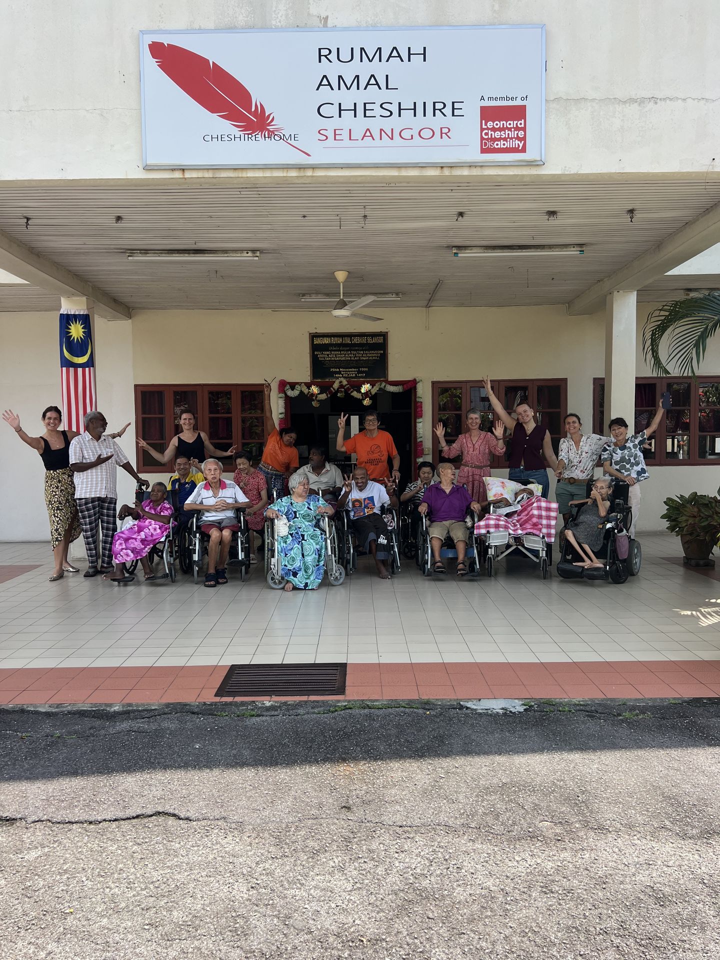 Volunteering at Rumah Cheshire